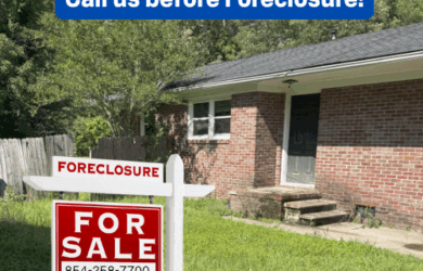 Call us before your Foreclosure, Charleston SC